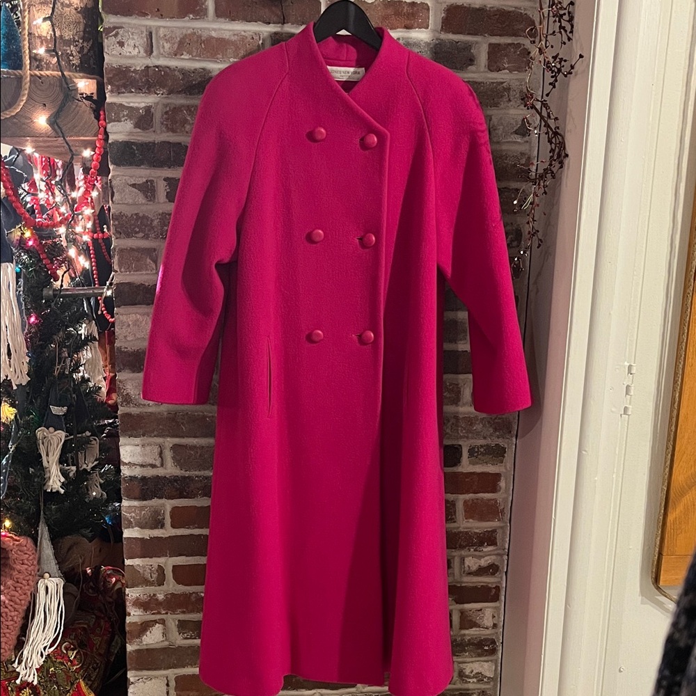 Jones New York Pink Trench Coat